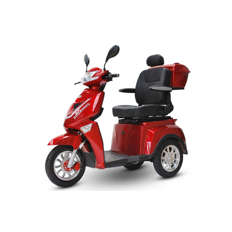 ECO ENGEL 504 Rot mit 30 Ah Lithium Akku Herausnehmbar, 25 km/h