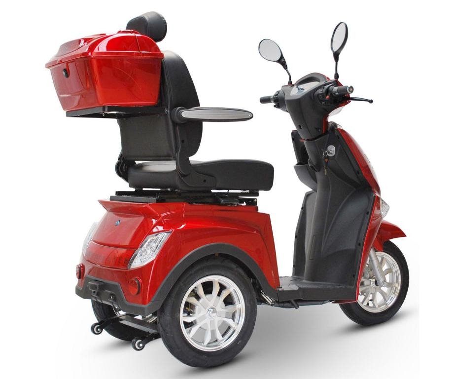 ECO ENGEL 504 Rot mit 30 Ah Lithium Akku Herausnehmbar, 25 km/h – Bild 2