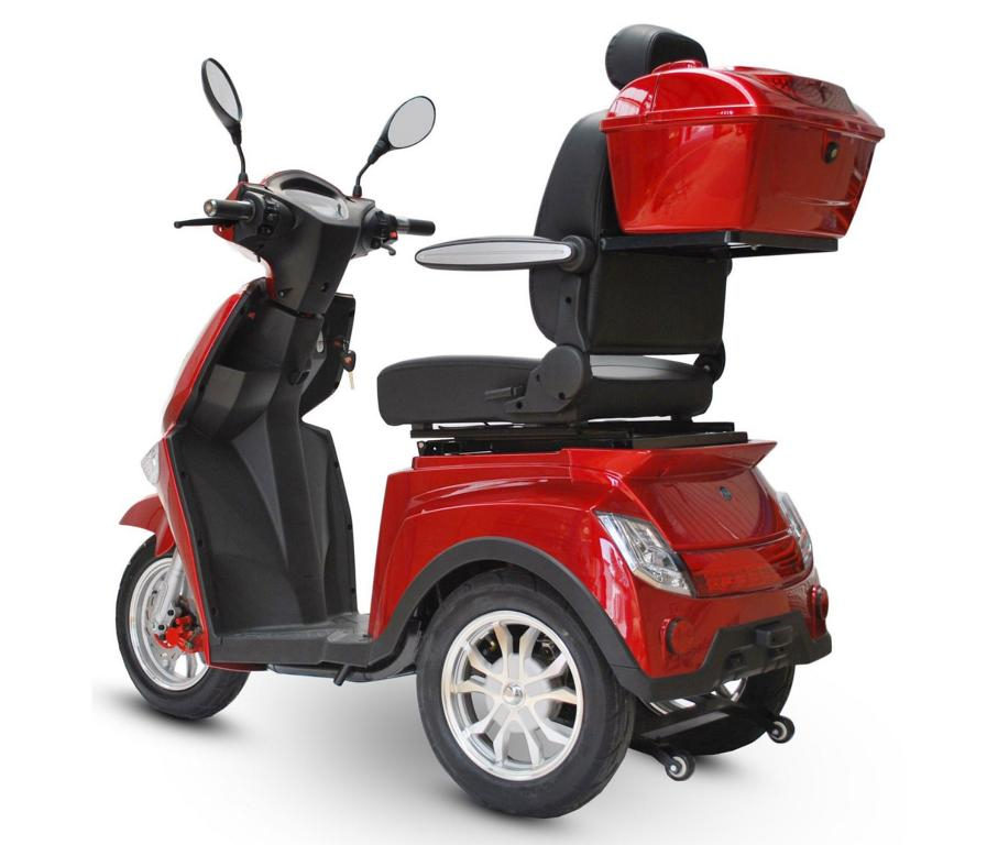 ECO ENGEL 504 Rot mit 30 Ah Lithium Akku Herausnehmbar, 25 km/h – Bild 3