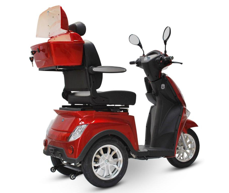 ECO ENGEL 504 Rot mit 30 Ah Lithium Akku Herausnehmbar, 25 km/h – Bild 4