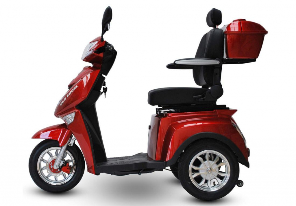 ECO ENGEL 504 Rot mit 30 Ah Lithium Akku Herausnehmbar, 25 km/h – Bild 6