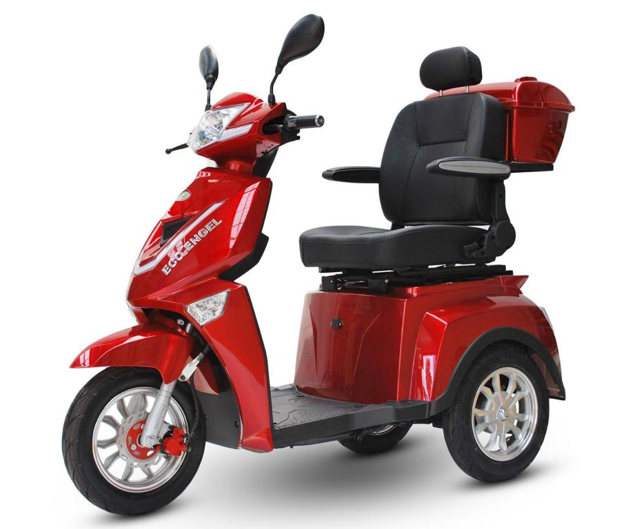 ECO ENGEL 504 Rot mit 30 Ah Lithium Akku Herausnehmbar, 25 km/h – Bild 8