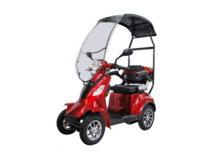 ECO ENGEL 510 Rot, 25 km/h mit Dach Seniorenmobil