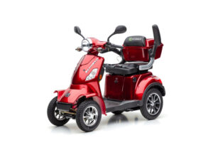 ECONELO J4000 Rot, 1000 Watt, 25 km/h Vierradroller