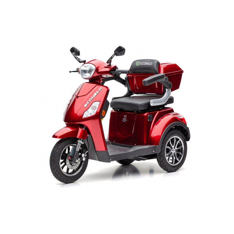 Elektromobil ECONELO J1000, 25 km/h, 1000 Watt, Rot