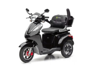 ECONELO S1000 Elektromobil , 25 km/h, 1000W, Schwarz