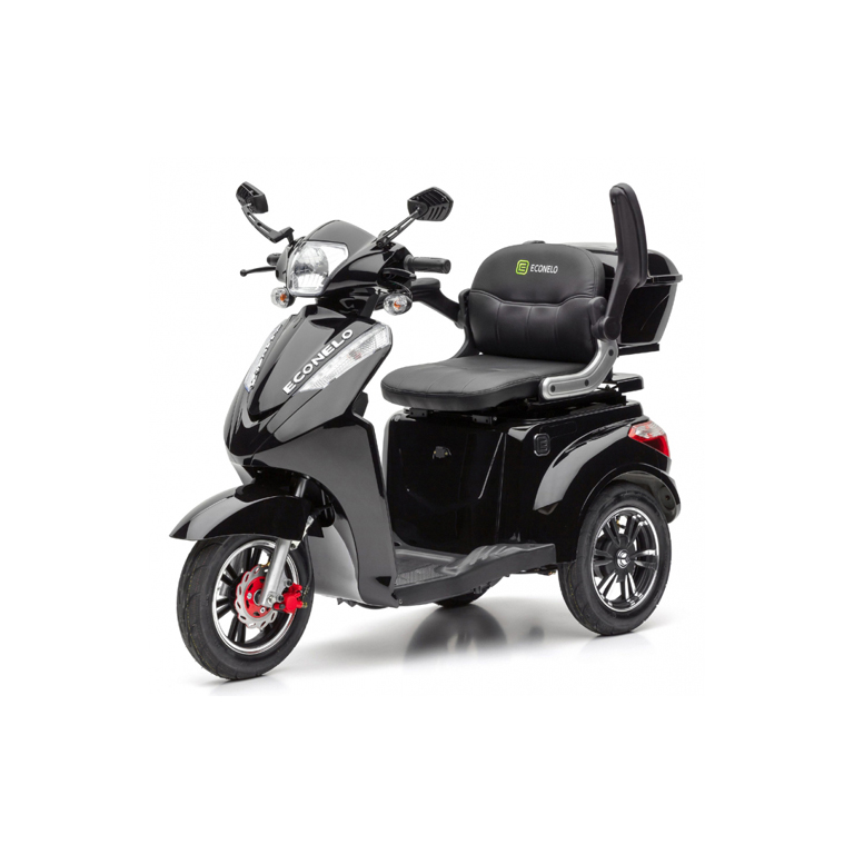 ECONELO S1000 Elektromobil , 25 km/h, 1000W, Schwarz