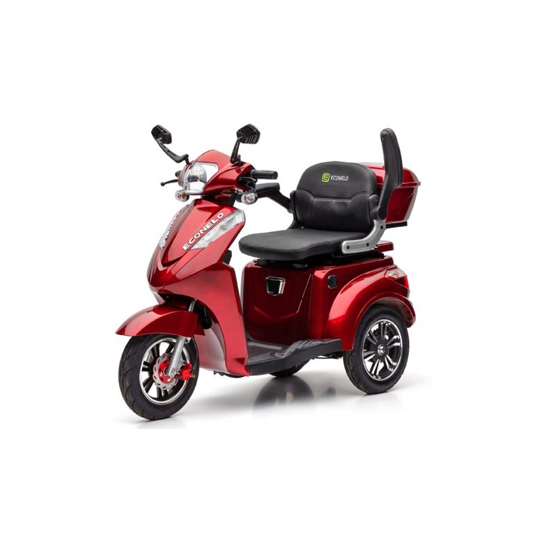 Elektromobil ECONELO S1000, 25 km/h, 1000W, Rot