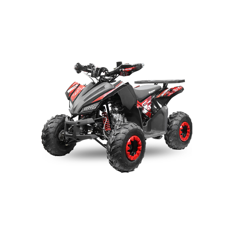 NITRO MOTORS 125cc midi Kinder Quad Rizzo RS7-A Platin