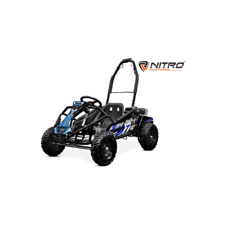 Kinderbuggy Nitro Motors GoKid Dirty 98cc Pullstart 6 Zoll Offroad