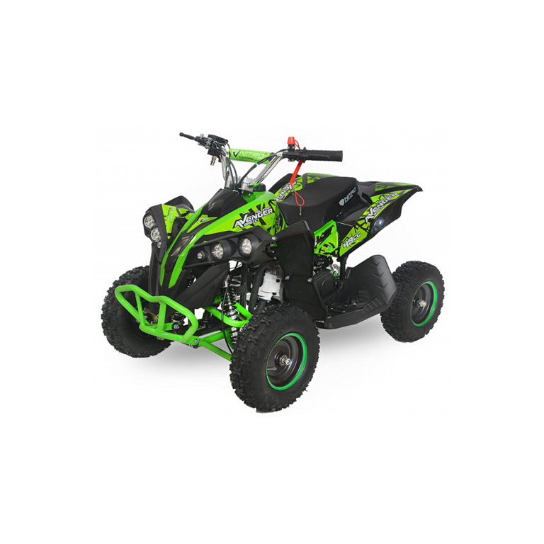 Nitro Motors 49cc Avenger Basic 6" Atv Mini Kinder Quad