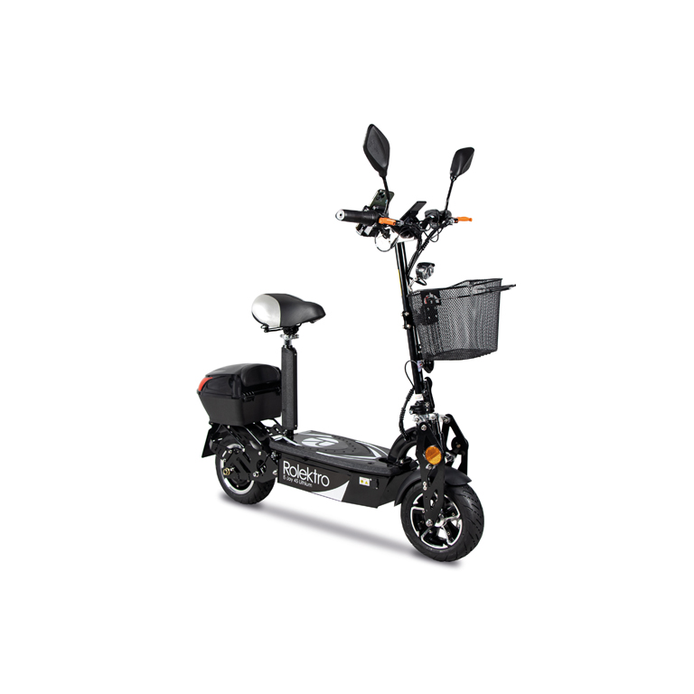 Rolektro Elektroroller E-Joy 45 Lithium, Schwarz