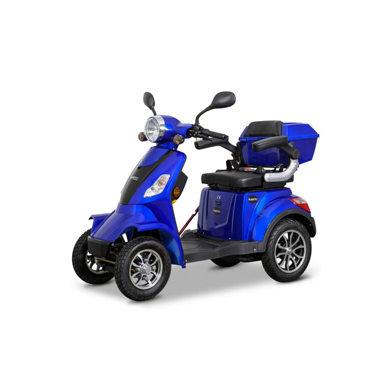 Rolektro E-Quad 25, Blau, Bleigel Akkus, 1000 Watt