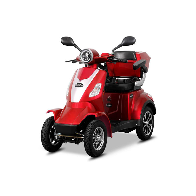 Rolektro, E-Quad 25 V.2, Rot, Bleigel Akkus, 1000 Watt, 25 km/h