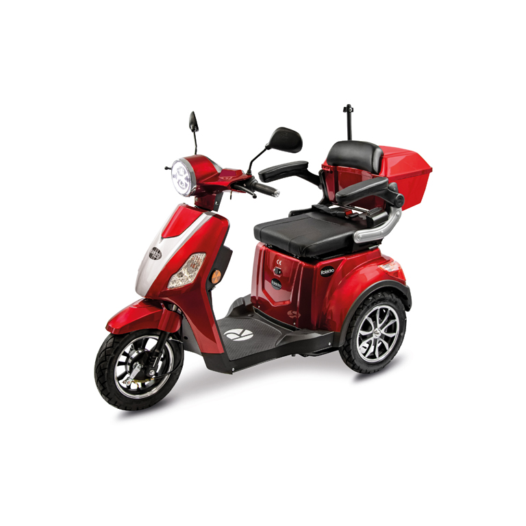 Rolektro, E-Trike 25 V.3 Lithium, Rot, 1000 Watt