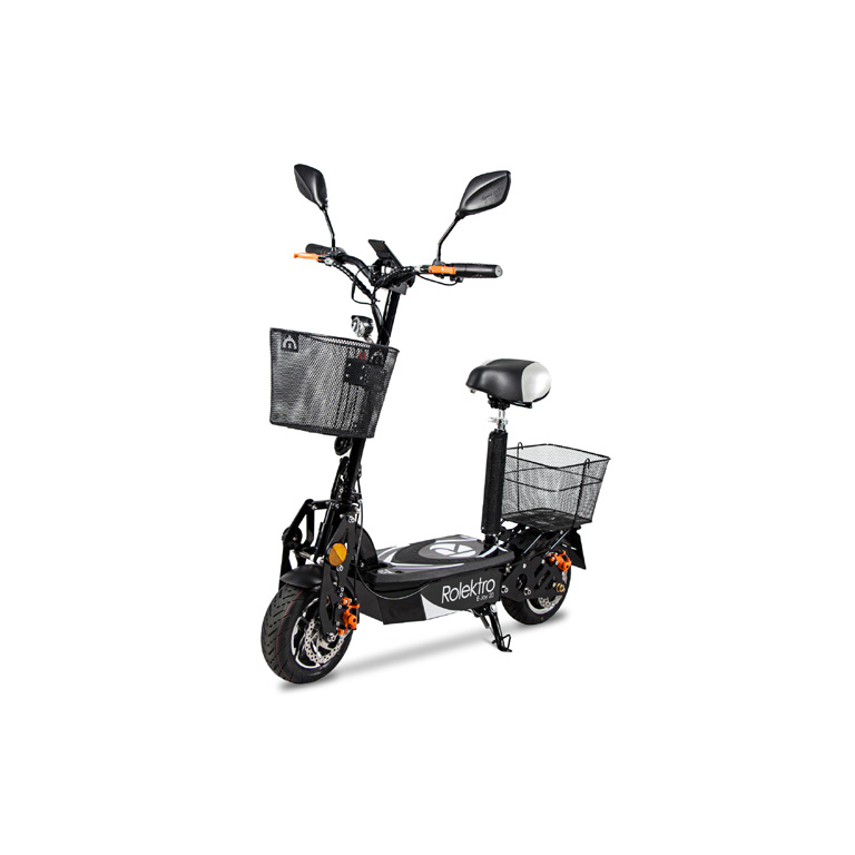Rolektro, E-Joy 20, Schwarz, 36V-12AH Blei-Gel Akkus, 500 Watt
