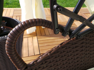 Sonneninsel Rattan Lounge Gartenliege Polyrattan Sitzgruppe 180cm