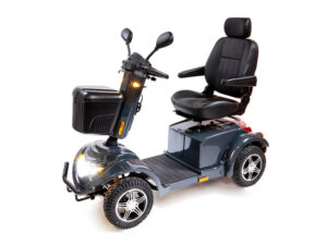 VINTAGE MOBILITY Grönland 15 km/h Elektro Vierradroller Anthrazit