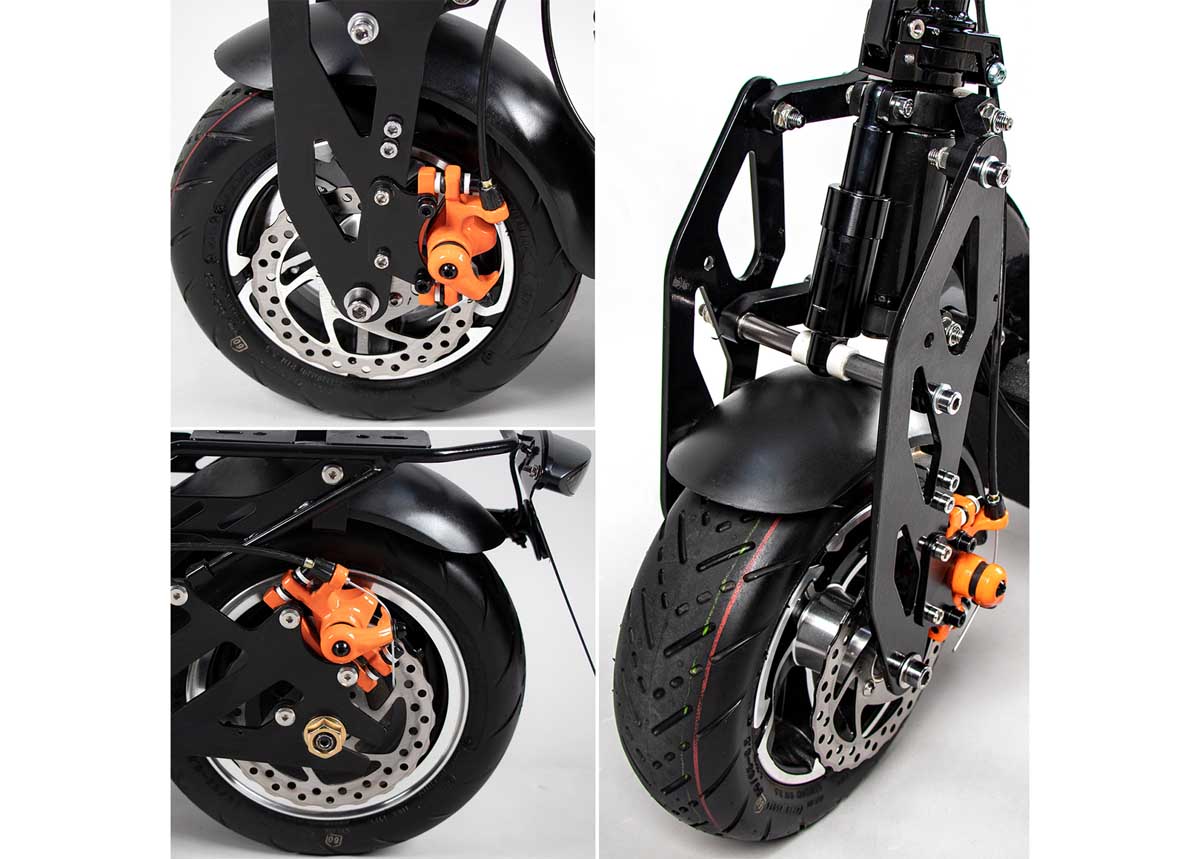 Rolektro Elektroroller E-Joy 45 Lithium, Schwarz – Bild 7