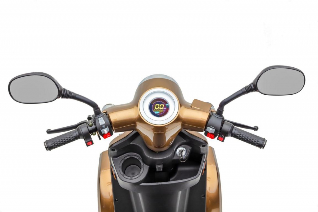 ECONELO J4000, 1000 Watt, 25 km/h Vierradroller – Bild 9