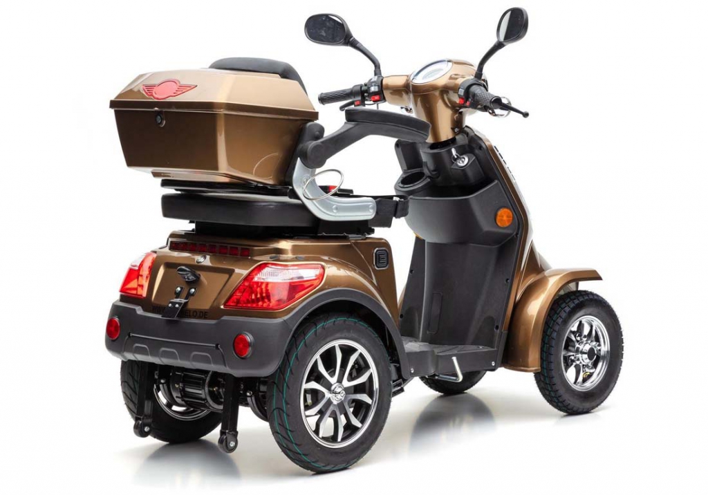 ECONELO J4000, 1000 Watt, 25 km/h Vierradroller – Bild 3