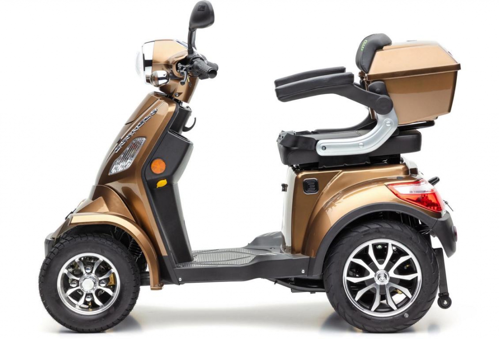 ECONELO J4000, 1000 Watt, 25 km/h Vierradroller – Bild 2