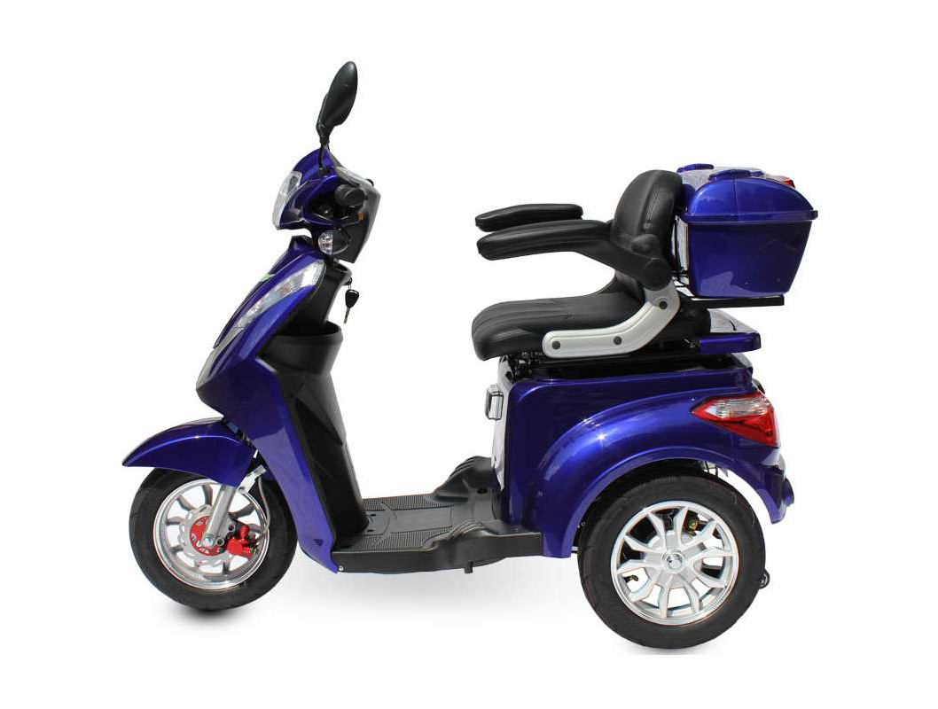 Elektromobil Eco Engel 501, 1000 Watt Blau 25 km/h – Bild 3