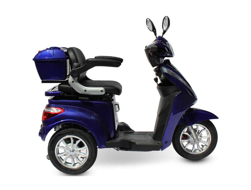 Elektromobil Eco Engel 501, 1000 Watt Blau 25 km/h – Bild 2