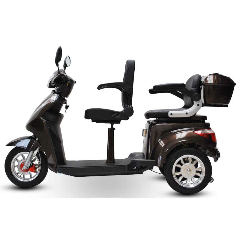 Elektromobil ECO ENGEL 503 Braun, 1000 Watt, 25 km/h, 2 Pers. – Bild 10