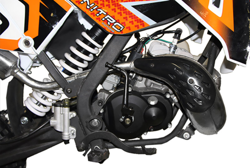 Nitro NRG50 GTS XL Dirtbike 50cc 14/12 Zoll Crossbike – Bild 8