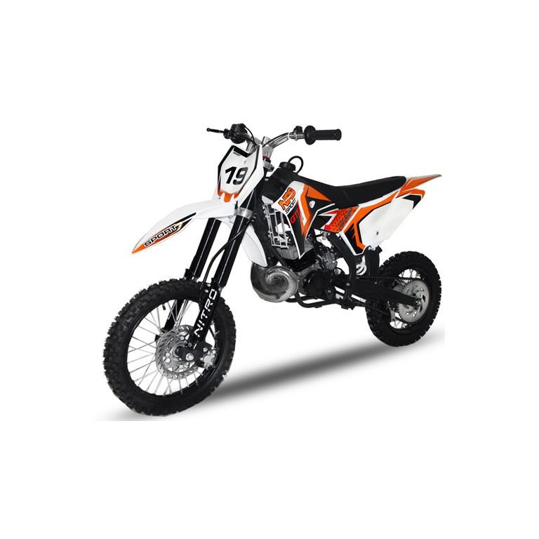 Nitro NRG50 GTS XL Dirtbike 50cc 14/12 Zoll Crossbike