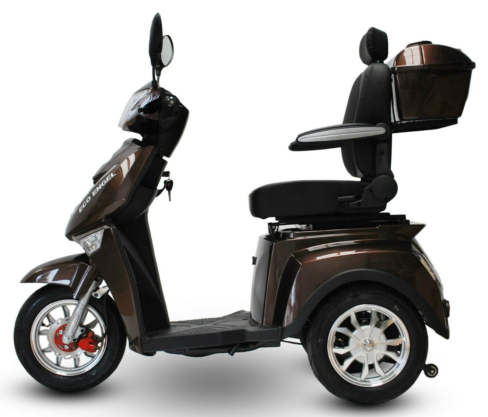 Elektromobil ECO ENGEL 504 Schoko, 25 km/h, Seniorenmobil – Bild 2