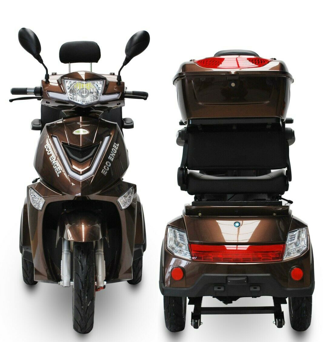 Elektromobil ECO ENGEL 504 Schoko, 25 km/h, Seniorenmobil – Bild 4