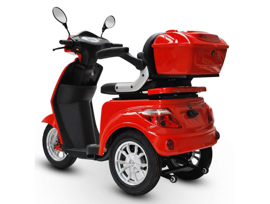 Seniorenmobil ECO Engel 500 Rot, 1000 Watt, 15 km/h – Bild 5