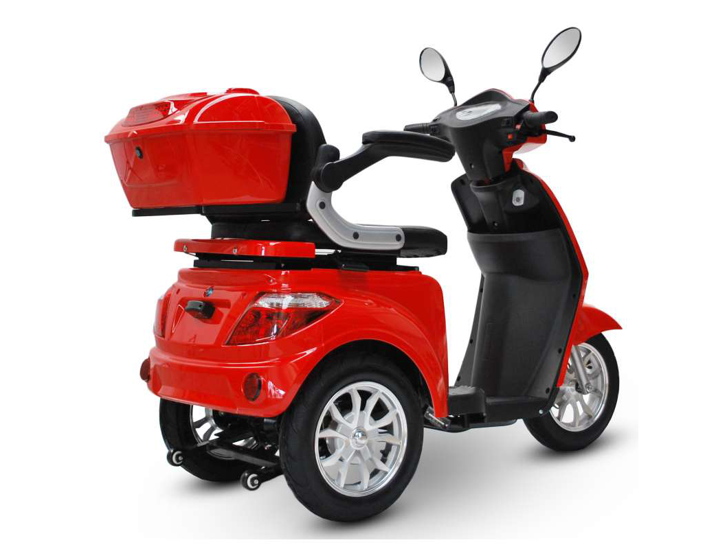 Seniorenmobil ECO Engel 500 Rot, 1000 Watt, 15 km/h – Bild 6