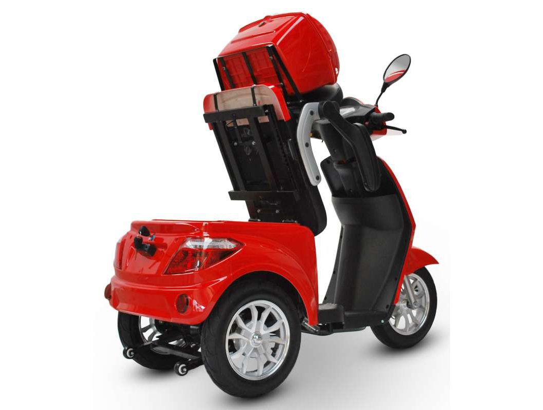 Seniorenmobil ECO Engel 500 Rot, 1000 Watt, 15 km/h – Bild 7