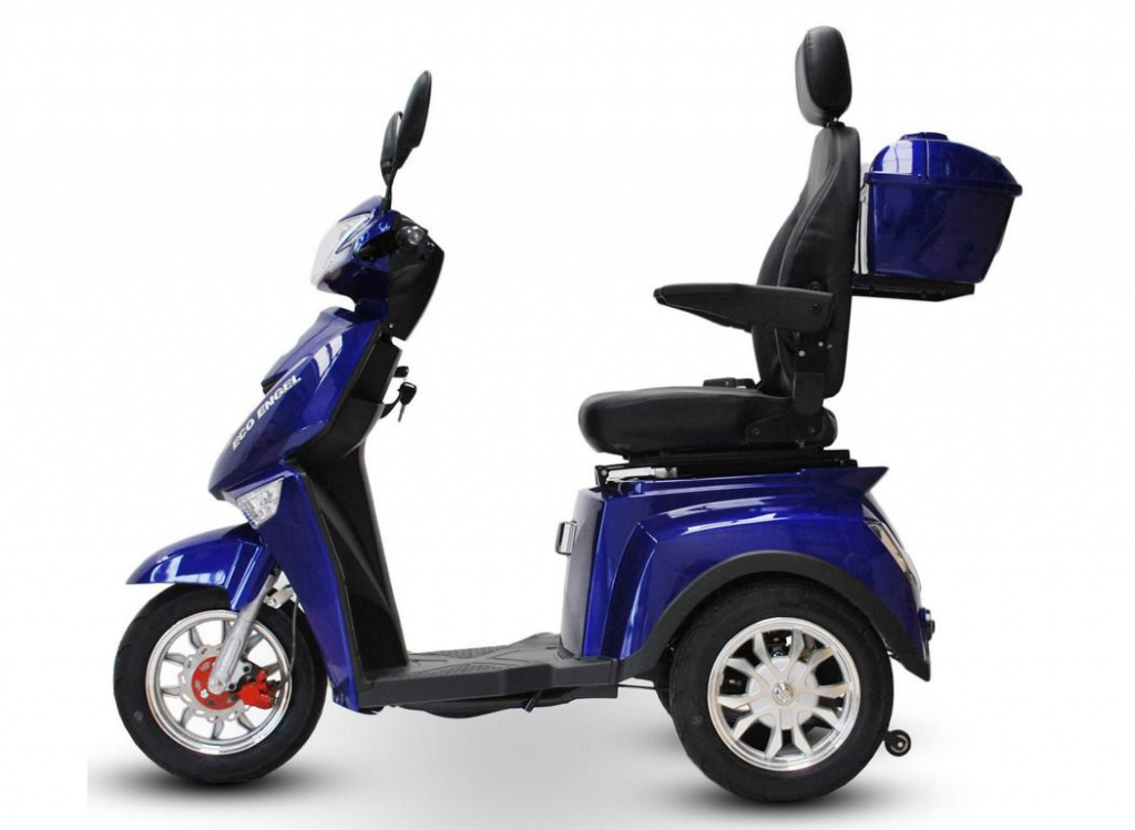 Eco Engel 504 Blau 30 Ah mit Lithium Akku Herausnehmbar, 25 km/h – Bild 2