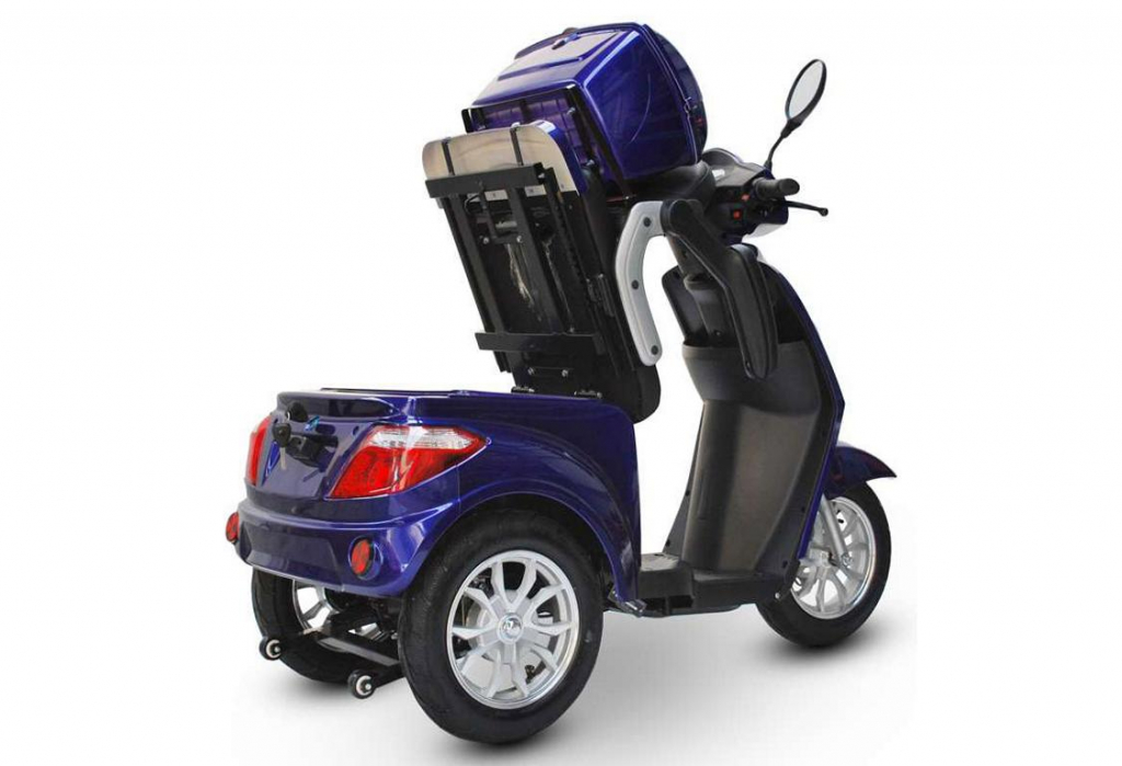 Elektromobil ECO Engel 500 Blau, 20 km/h, Seniorenmobil – Bild 2