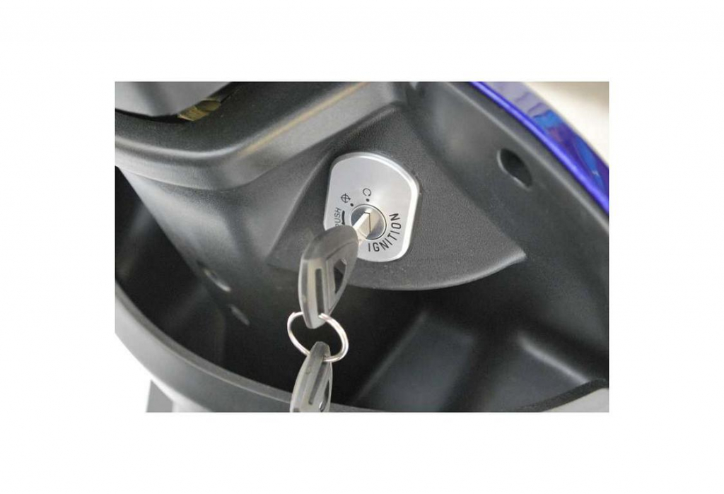 Elektromobil ECO Engel 500 Blau, 20 km/h, Seniorenmobil – Bild 4