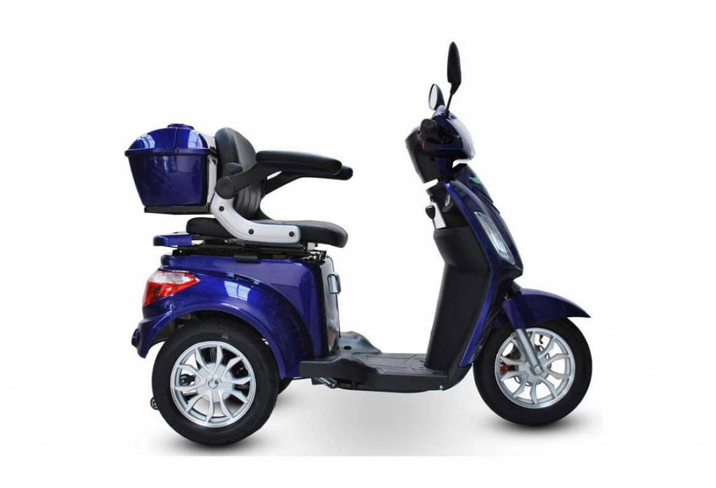 Seniorenmobil ECO ENGEL 500 Blau, Elektro 3 Rad, 25 km/h – Bild 11