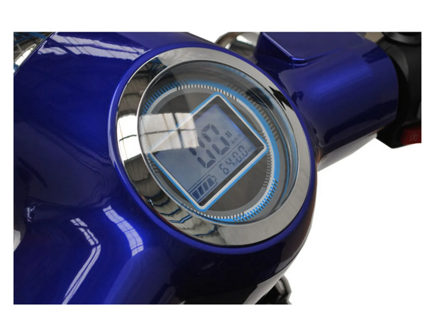 ECO ENGEL 510 Blau, 25 km/h 20 Ah Li-Io Akku Herausnehmbar – Bild 6