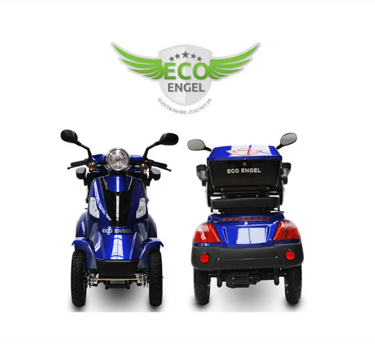 ECO ENGEL 510 Blau, 25 km/h 20 Ah Li-Io Akku Herausnehmbar – Bild 8