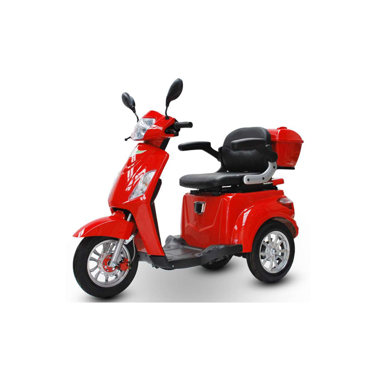 Seniorenmobil ECO Engel 500 Rot, 1000 Watt, 15 km/h