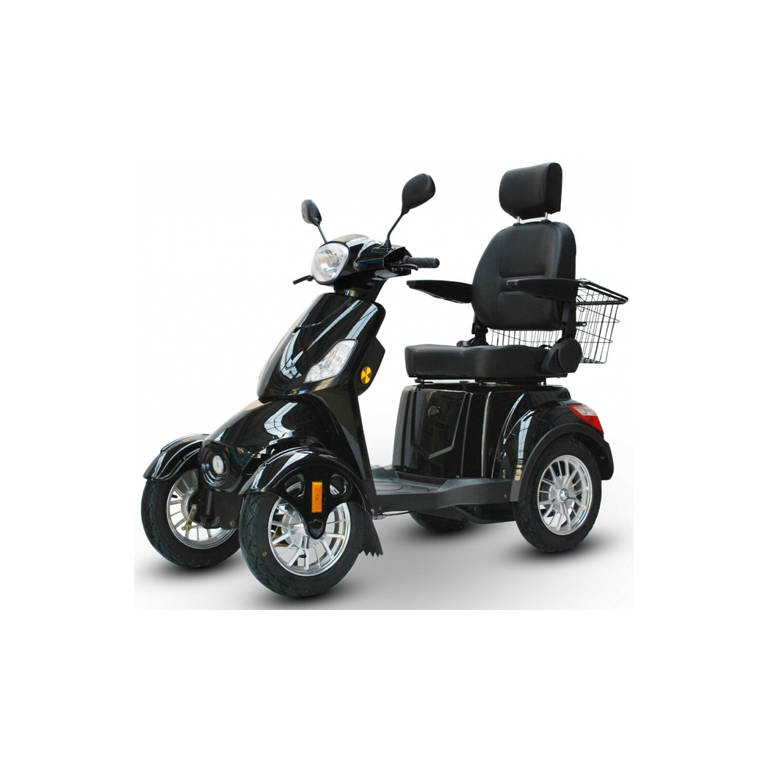 ECO ENGEL 520 schwarz, Blei-Akku, 4 Räder, 500 Watt, 25 km/h