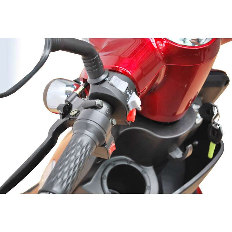 ECO ENGEL 510 Rot, 25 km/h 20 Ah Li-Io Akku Herausnehmbar – Bild 10