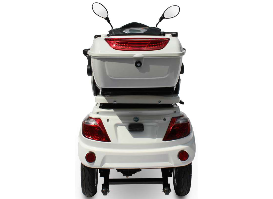 ECO ENGEL 501 Weiß mit 30 Ah Li-Io Akku, Senioren Roller, 25 km/h – Bild 8