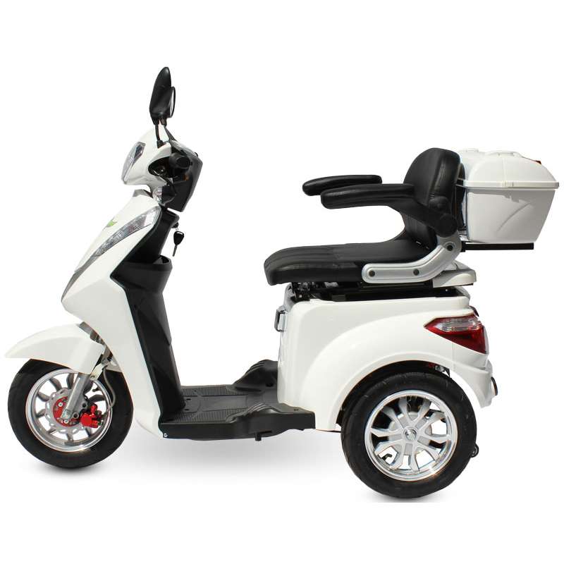 ECO ENGEL 501 Weiß mit 30 Ah Li-Io Akku, Senioren Roller, 25 km/h – Bild 3