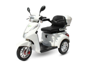 ECO ENGEL 501 Weiß mit 30 Ah Li-Io Akku, Senioren Roller, 25 km/h