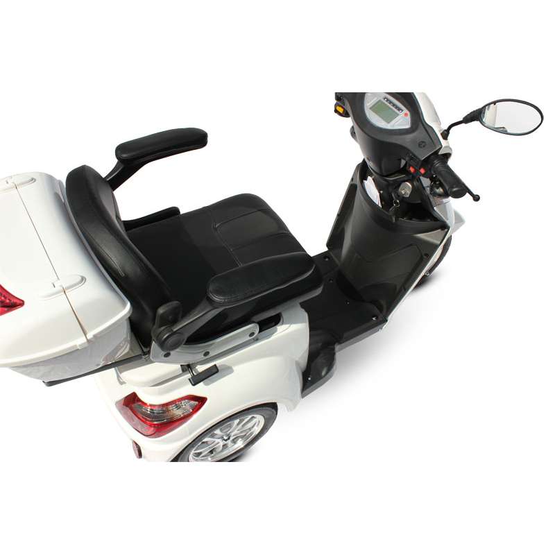 ECO ENGEL 501 Weiß mit 30 Ah Li-Io Akku, Senioren Roller, 25 km/h – Bild 6