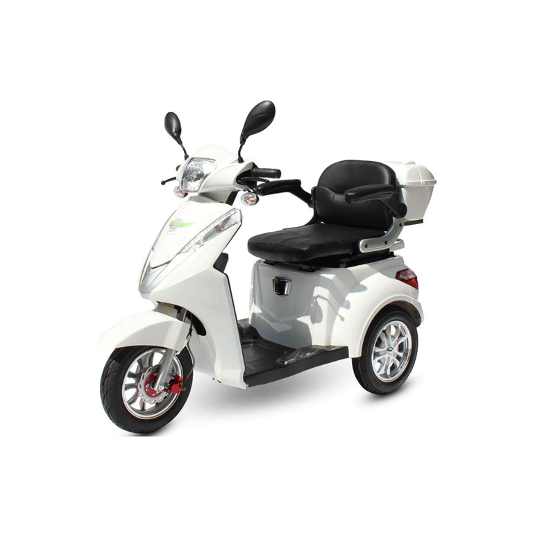 ECO ENGEL 501 Weiß mit 30 Ah Li-Io Akku, Senioren Roller, 25 km/h